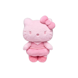 [Hello Kitty X JISOO Collaboration] MD 40cm Character Doll - Official Collection - Pink