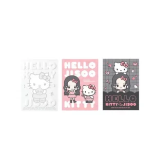 [Hello Kitty X JISOO Collaboration] MD Art Print Poster A3