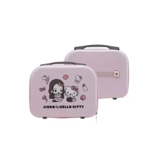 [Hello Kitty X JISOO Collaboration] MD Mini Suitcase / Mini Carrier Pink